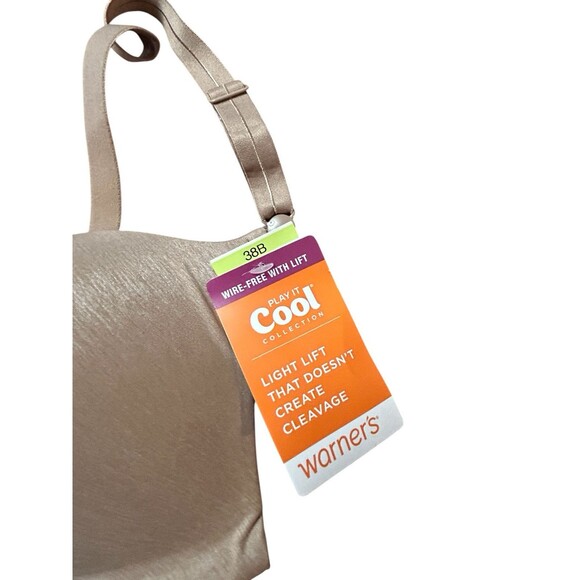 Warner's RN3281A Play it Cool Wirefree Contour Bra with Light‎ Lift Size 38B - Picture 4 of 6
